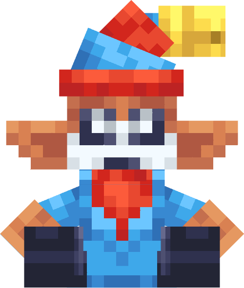 Blue Hytale Plush