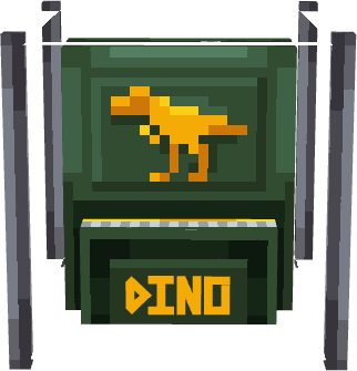Dino Backpack Display